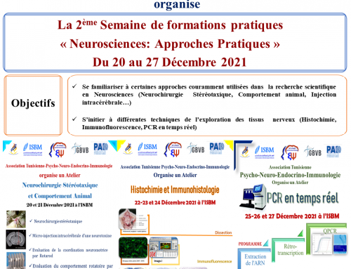 2ème Semaine de formations pratiques  « Neurosciences : Approches Pratiques »